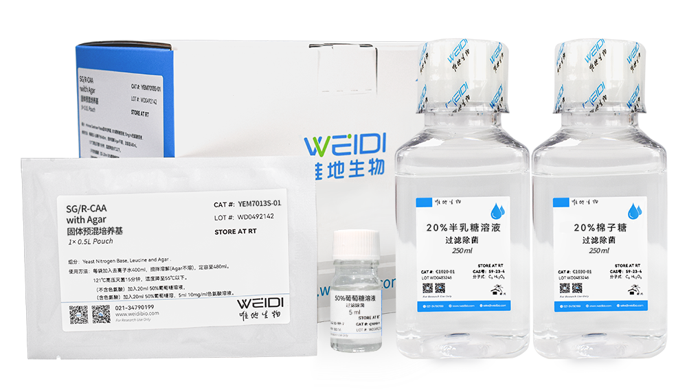 SG/R-CAA with Agar (固体预混培养基)